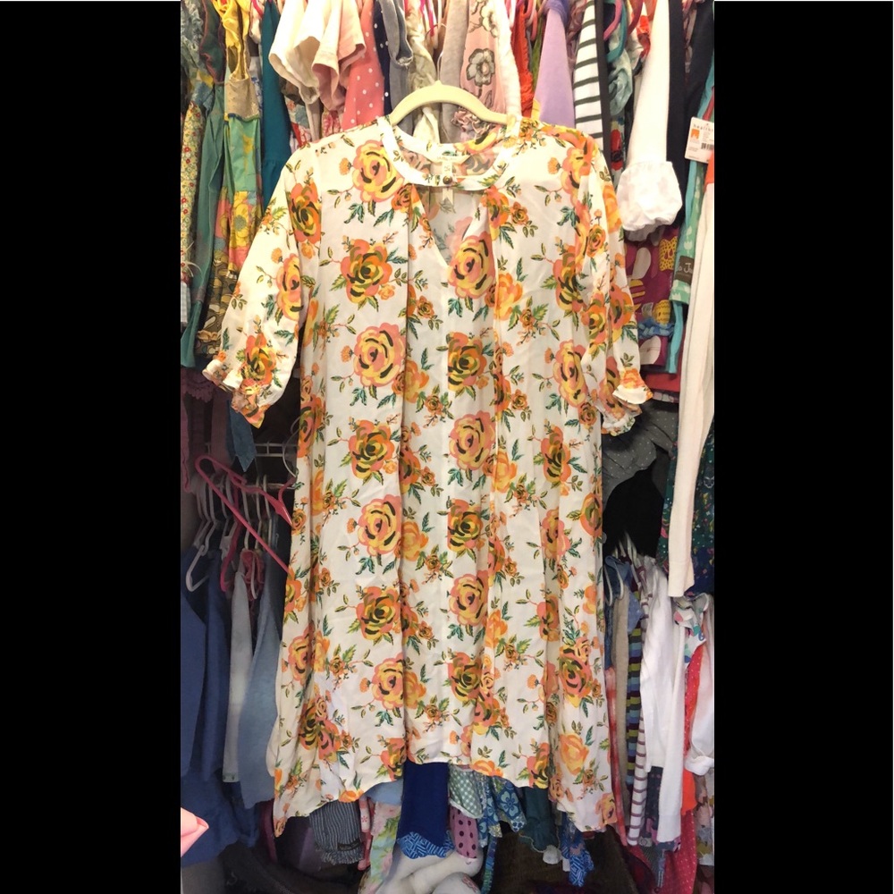 Matilda Jane dress runs like a medium